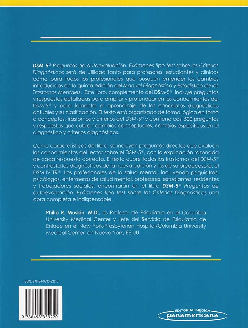 Preguntas de Autoevaluación del DSM-5
