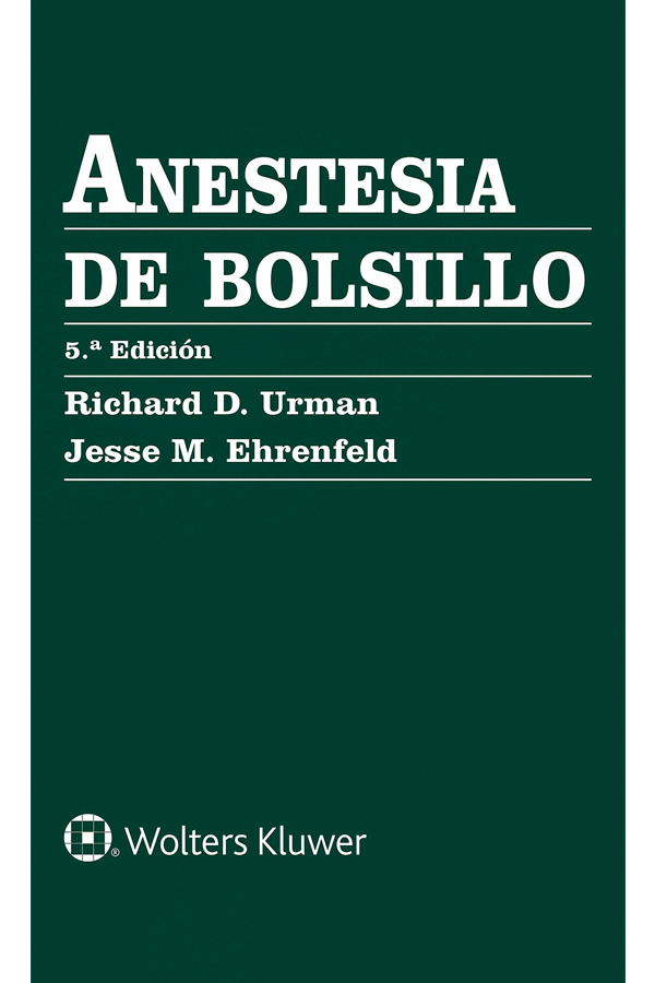 Anestesia de bolsillo 5ª Ed.