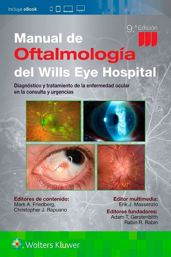 Manual de Oftalmología del Wills Eye Hospital 9ª Ed.