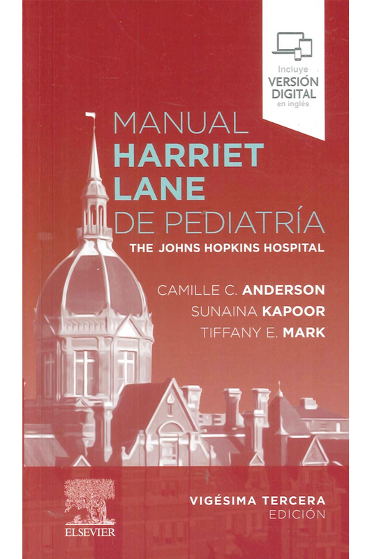 Manual Harriet Lane de pediatría 23ª Ed. The Johns Hopkins Hospital