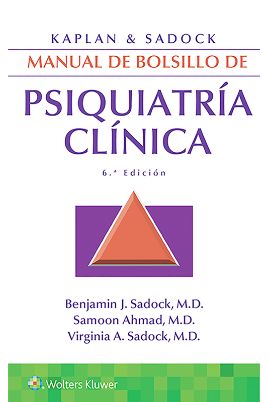 Manual de Bolsillo de Psiquiatría Clínica 6ª Ed.