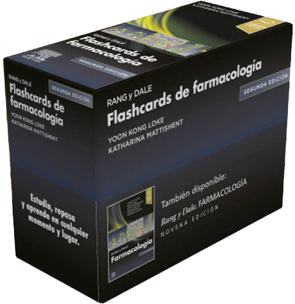 Rang y Dale. Flashcards de farmacología 2ª Ed.