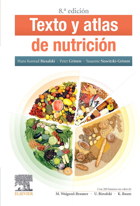 Texto y atlas de nutrición 8ª Ed.