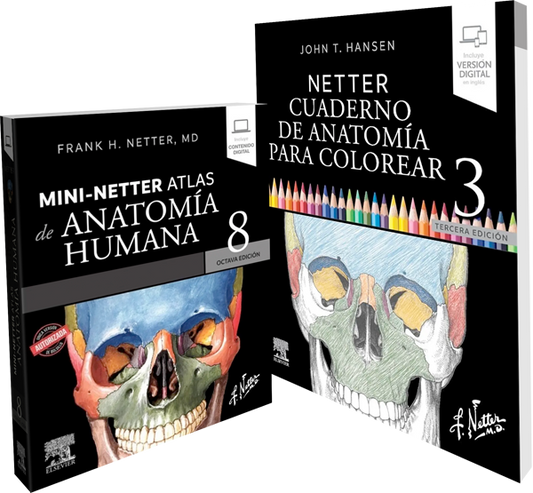 Pack de Estudio y Práctica de Anatomía Netter