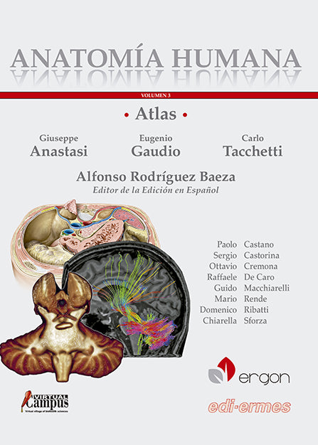 Atlas de anatomía Vol. 3: Miembro superior, inferior, sistema nervioso