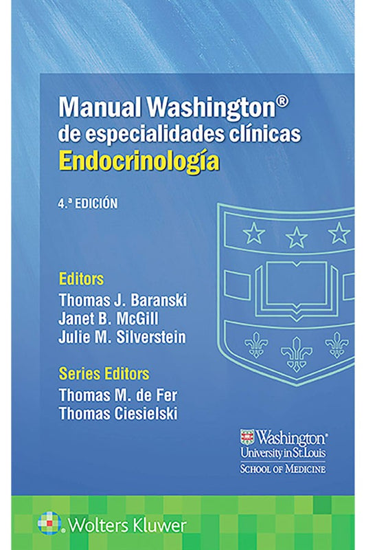 Manual Washington de endocrinología 4ª Ed.