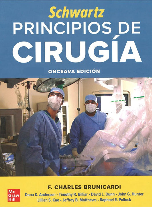 Schwartz. Principios de cirugía 11ª Ed. [2 Tomos]