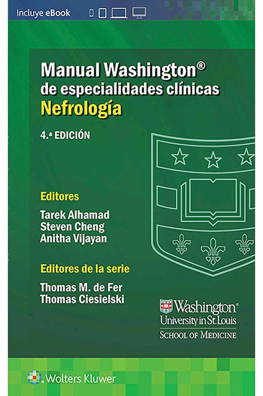 Manual Washington de nefrologia 4ª Ed.