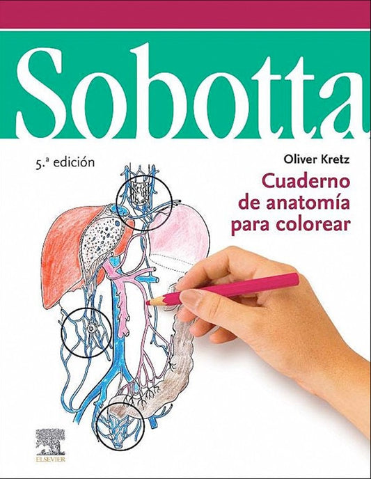 Sobotta. Cuaderno de anatomía para colorear 5ª Ed.