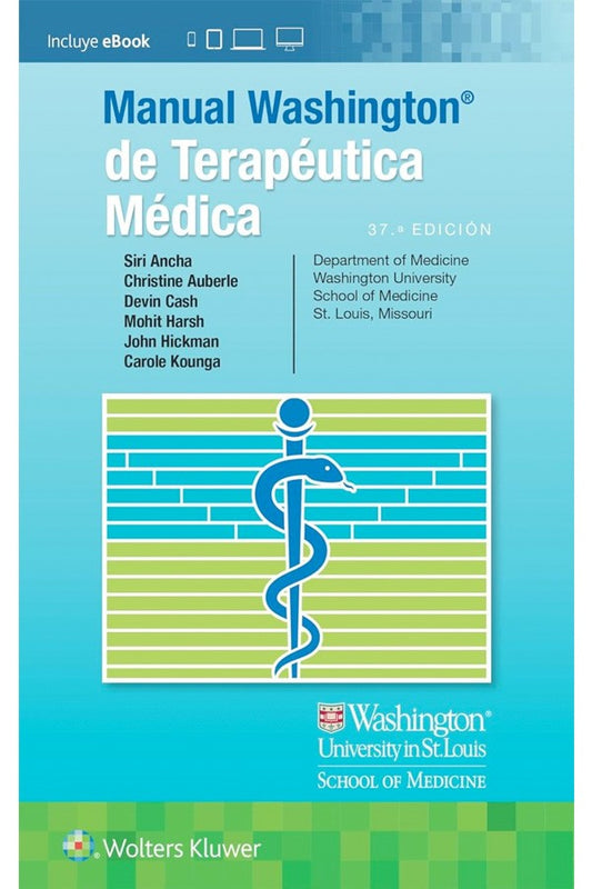 Manual Washington de terapéutica médica 37ª Ed.