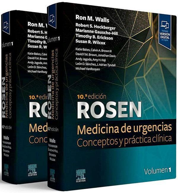 Medicina de urgencias: conceptos y práctica clínica 10ª Ed. [2 Tomos]