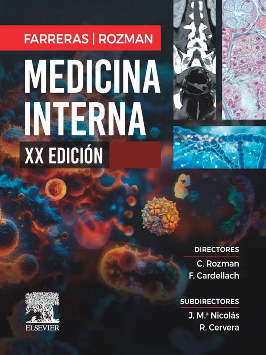 Farreras Rozman. Medicina Interna 20ª Ed. (2 Tomos)