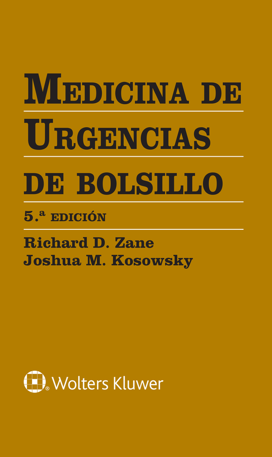 Medicina de urgencias de bolsillo 5ª Ed.