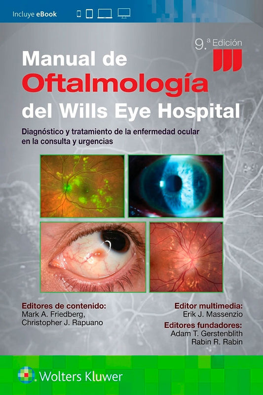 Manual de Oftalmología del Wills Eye Hospital 9ª Ed.