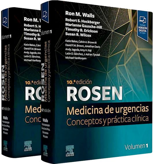 Medicina de urgencias: conceptos y práctica clínica 10ª Ed. [2 Tomos]