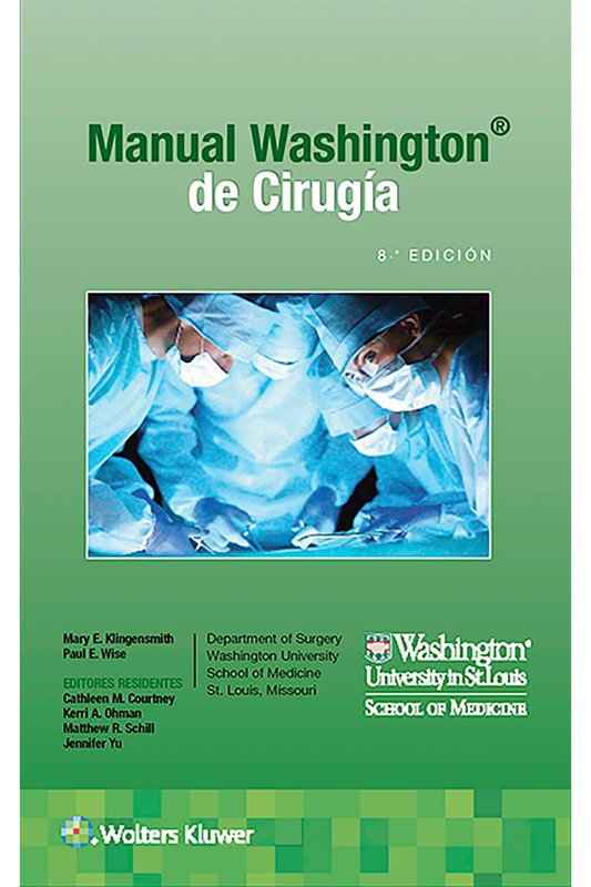 Manual de Washington de cirugía 8ª Ed.