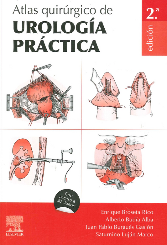 Atlas quirúrgico de urología práctica 2ª Ed.