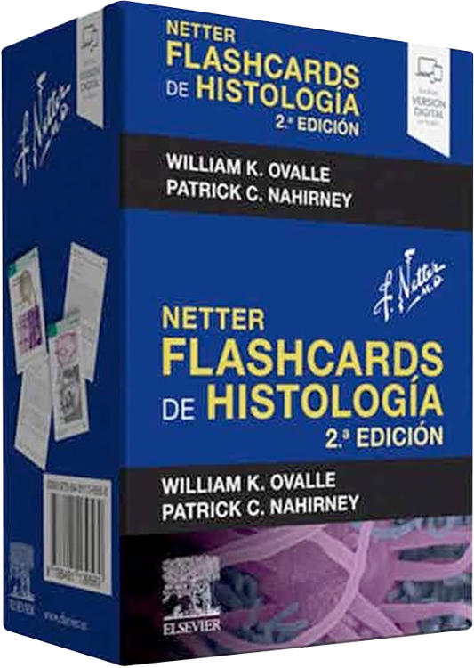 Netter. Flashcards de histología 2ª Ed.