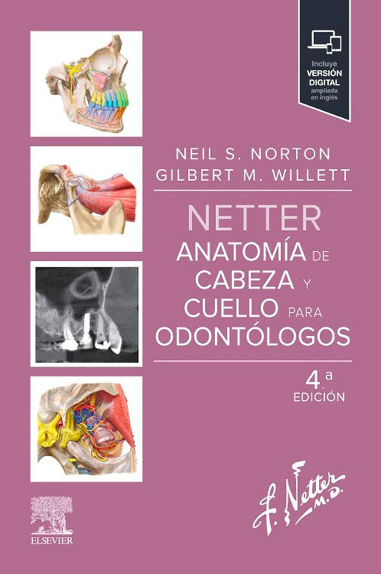 [PREVENTA] Netter. Anatomía de cabeza y cuello para odontólogos 4ª Ed.