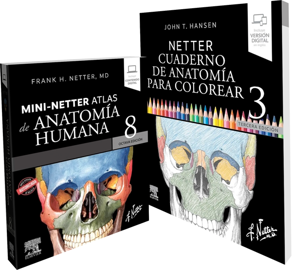 Pack de Estudio y Práctica de Anatomía Netter